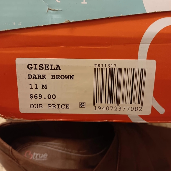 Women size 11 B-true by Baretraps brown shoe - Picture 5 of 6